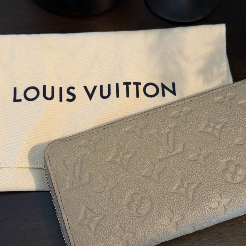 Louis Vuitton Taupe Monogram Wallet